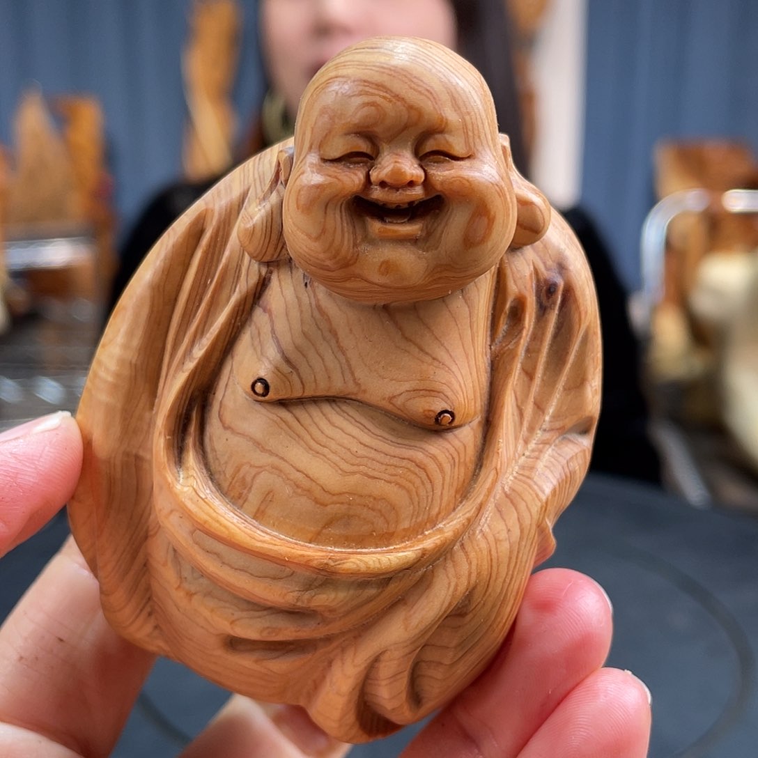 柏木（崖柏）手把件