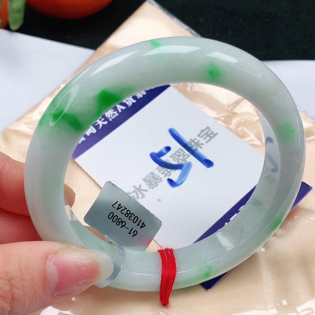 翡翠手镯未镶嵌缅甸天然a货翡翠