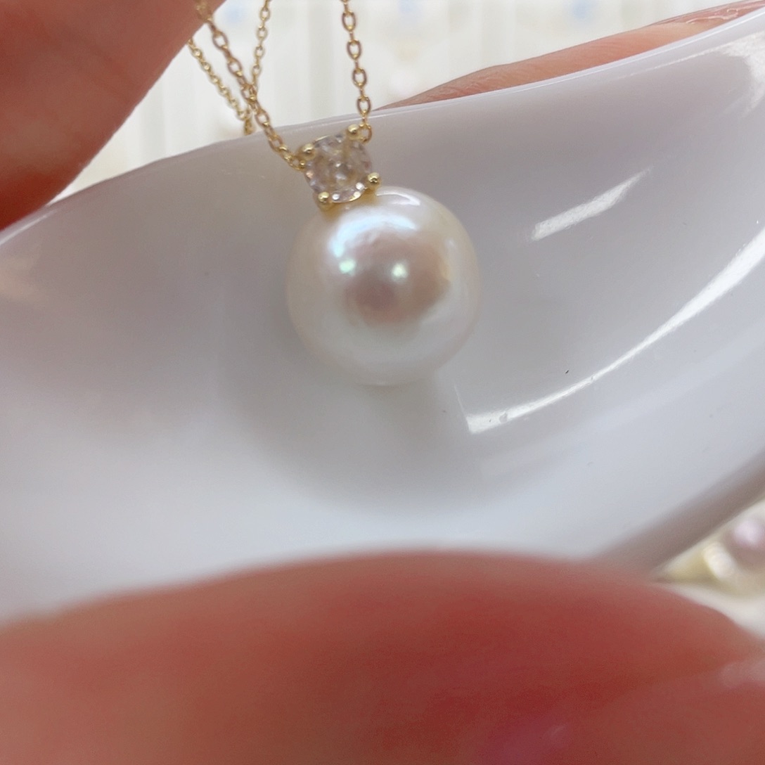 淡水珍珠颈饰合金