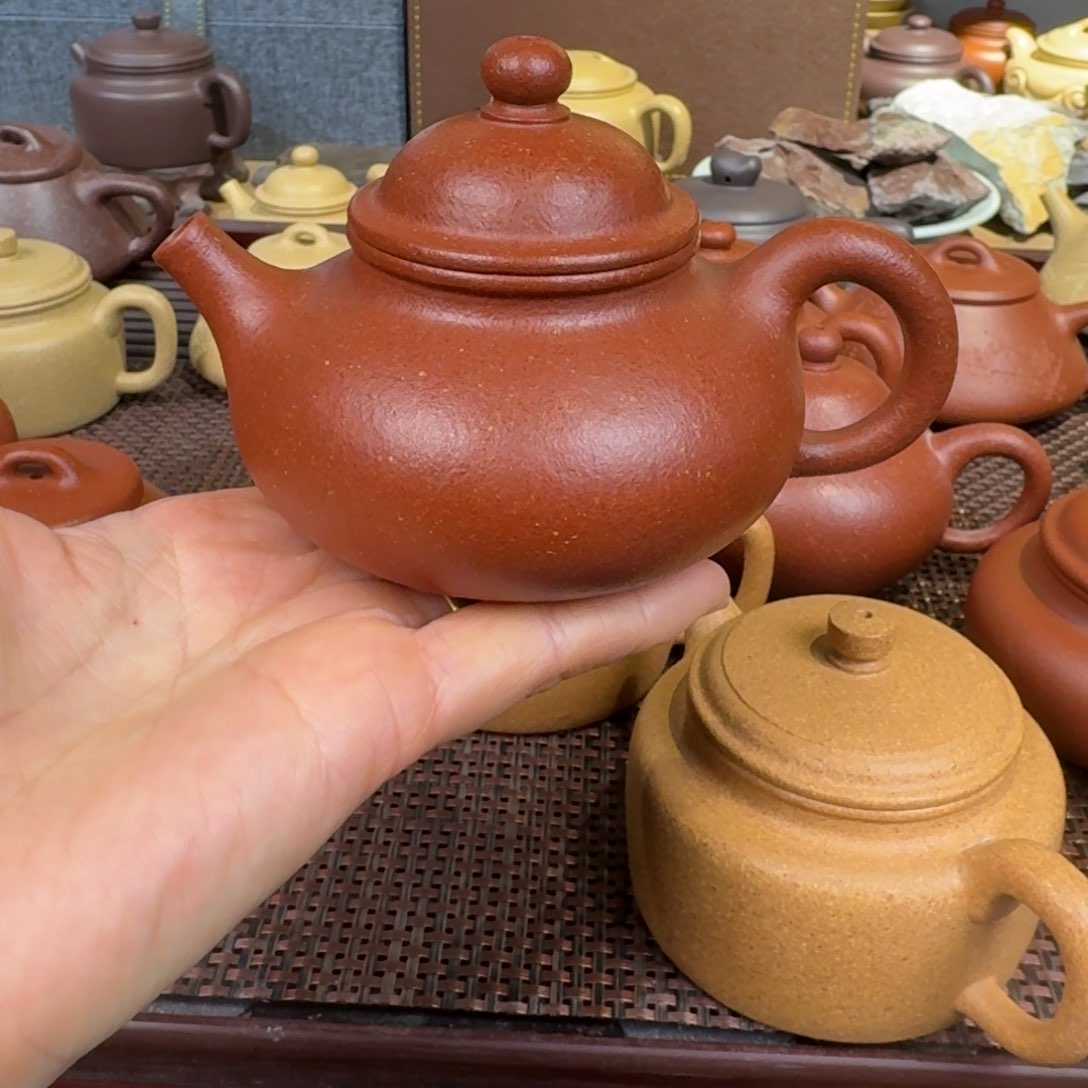 段泥茶壶降坡180毫升左右