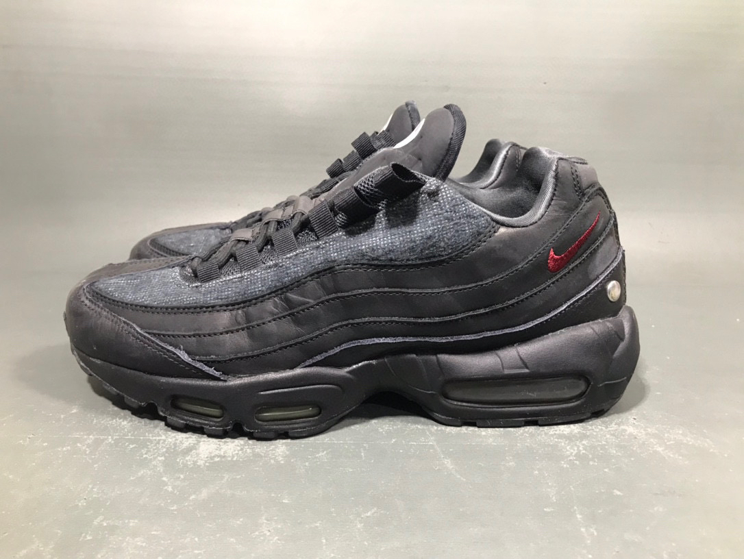 42码 耐克 Air Max95 黑灰运动鞋马拉松跑步鞋/9新无原盒