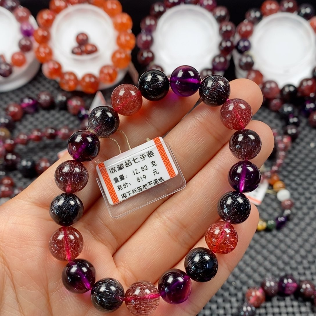 水晶手链：916315未镶嵌时***心