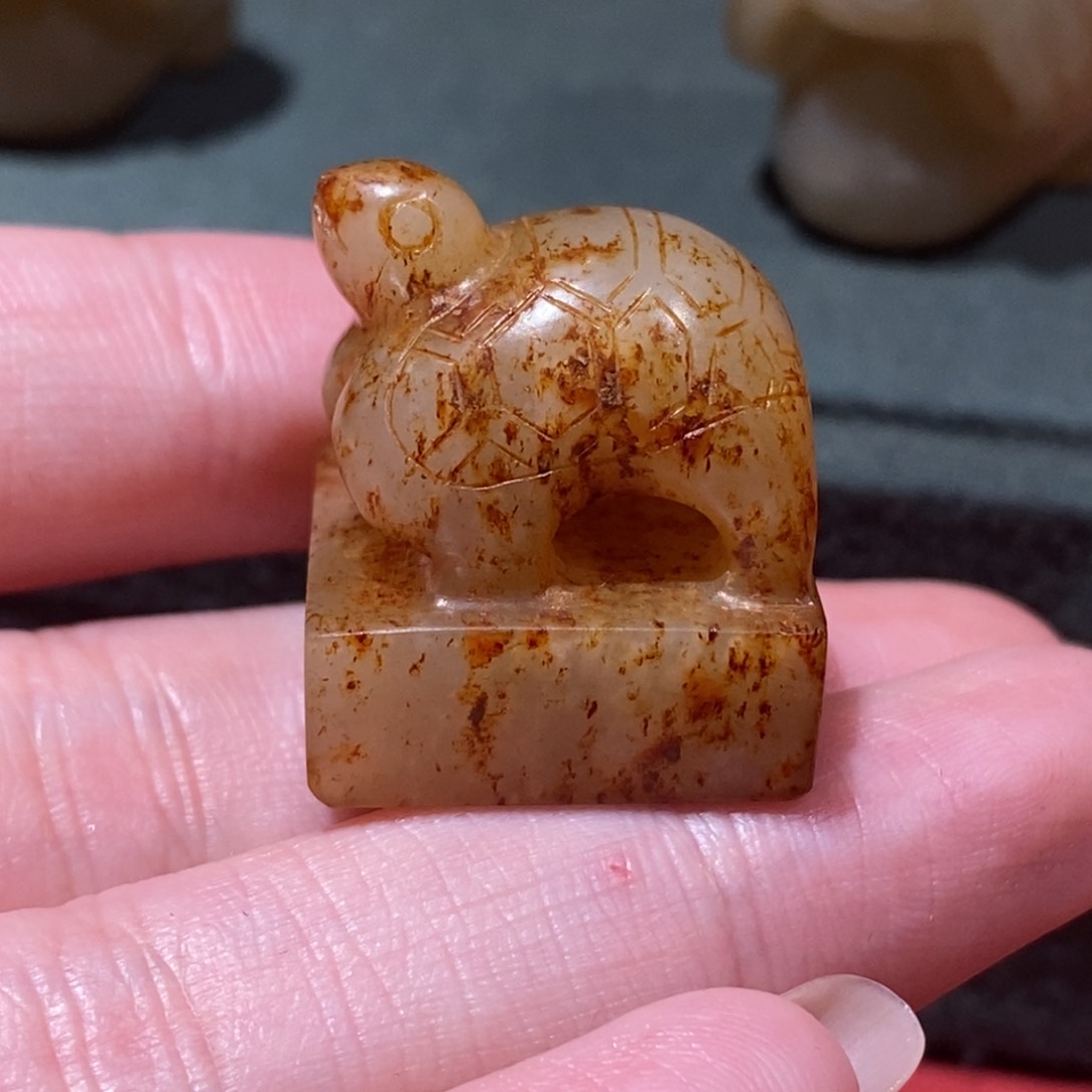 和田玉珠子未镶嵌湖**色