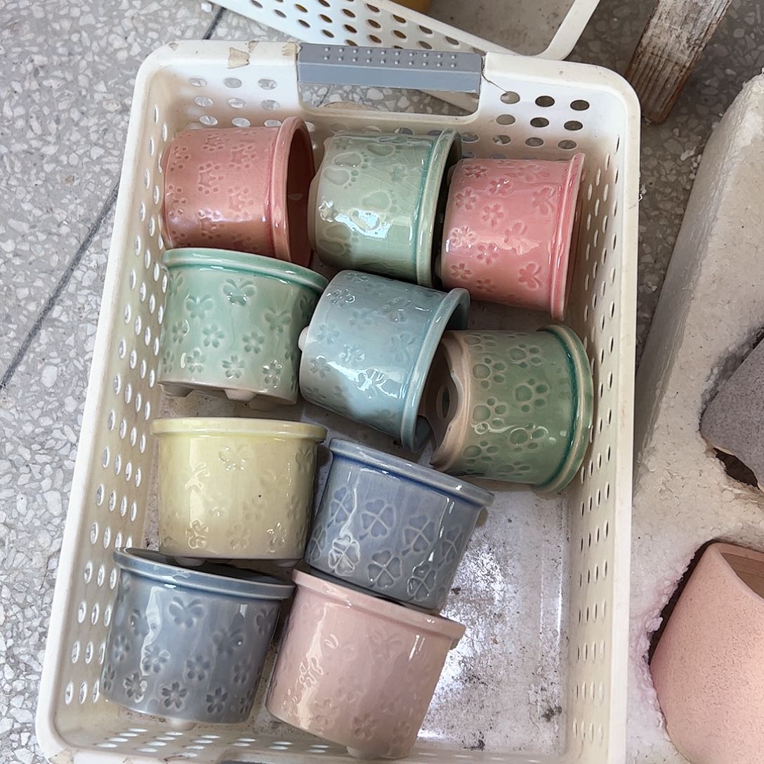 陶瓷多肉小花盆@@1683