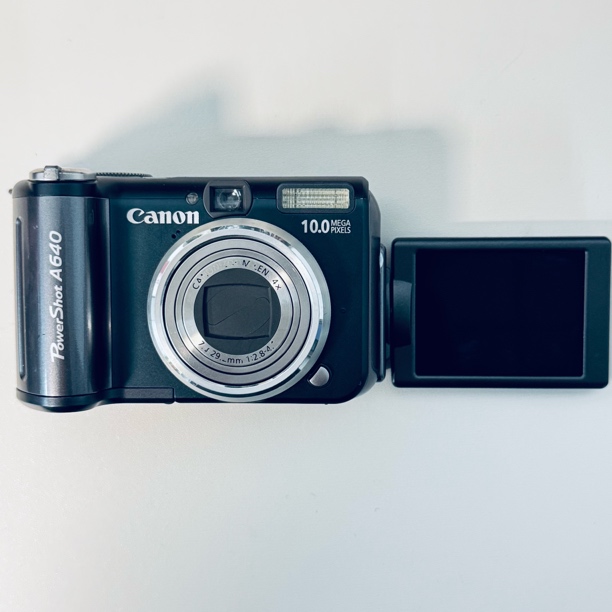 95新 Canon/佳能 a640特价1000w像素翻转屏可自拍五号电池自备