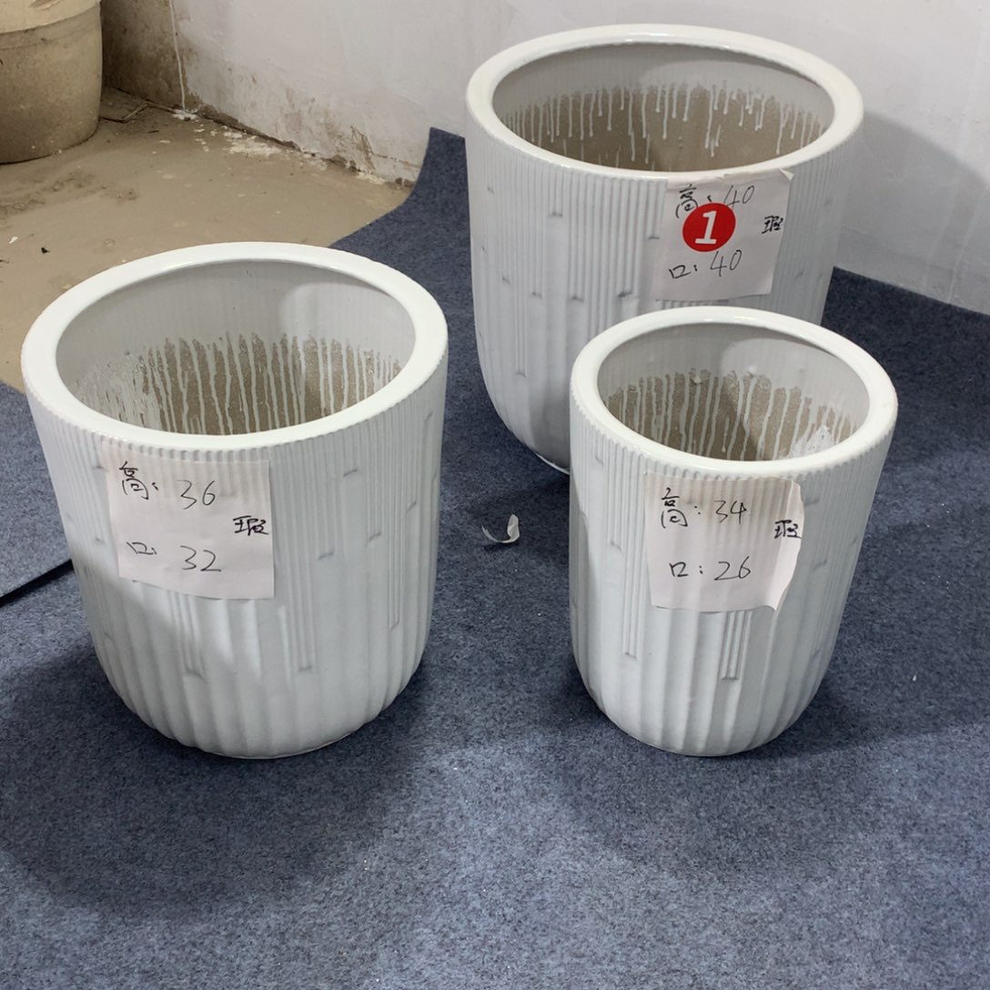 高温陶瓷花盆微瑕
