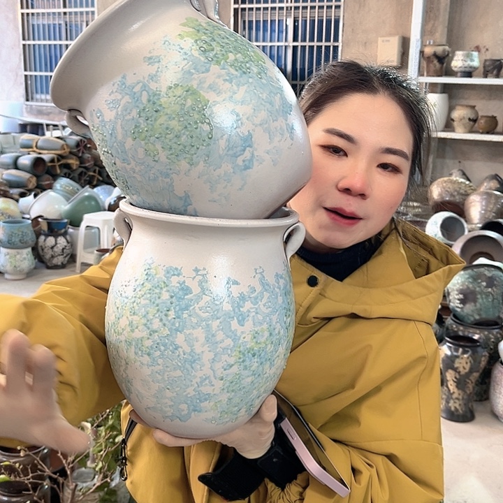 正品口19高25花盆……