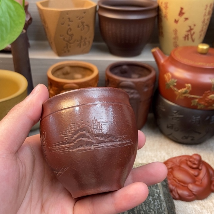 紫砂茶杯紫砂茶具