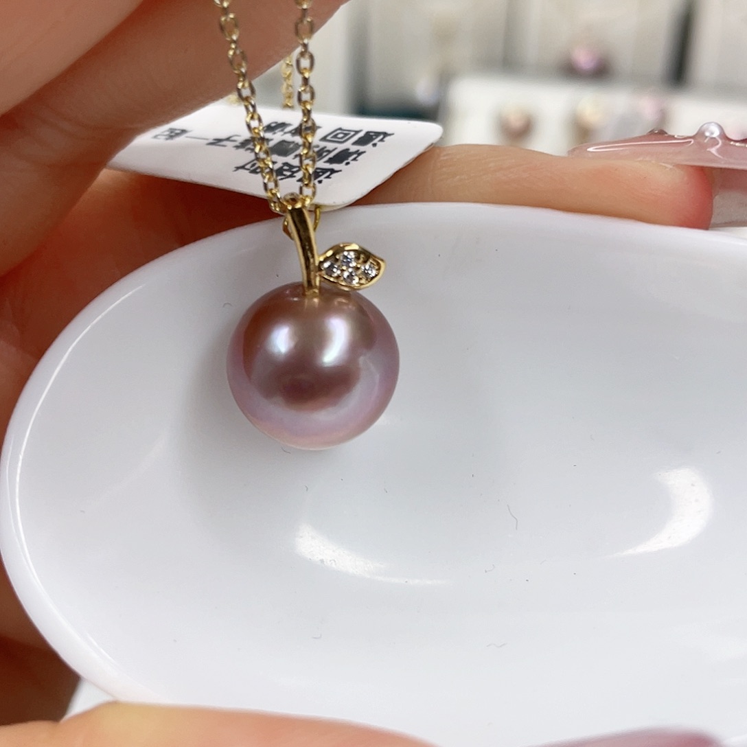 淡水珍珠未镶嵌吊坠(赠链)