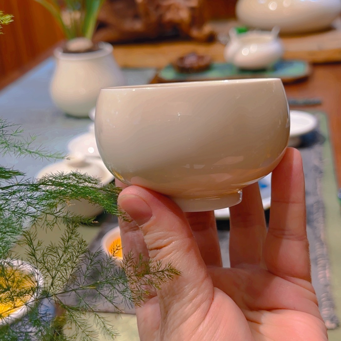 微澜定瓷 孤品罗汉盏100cc