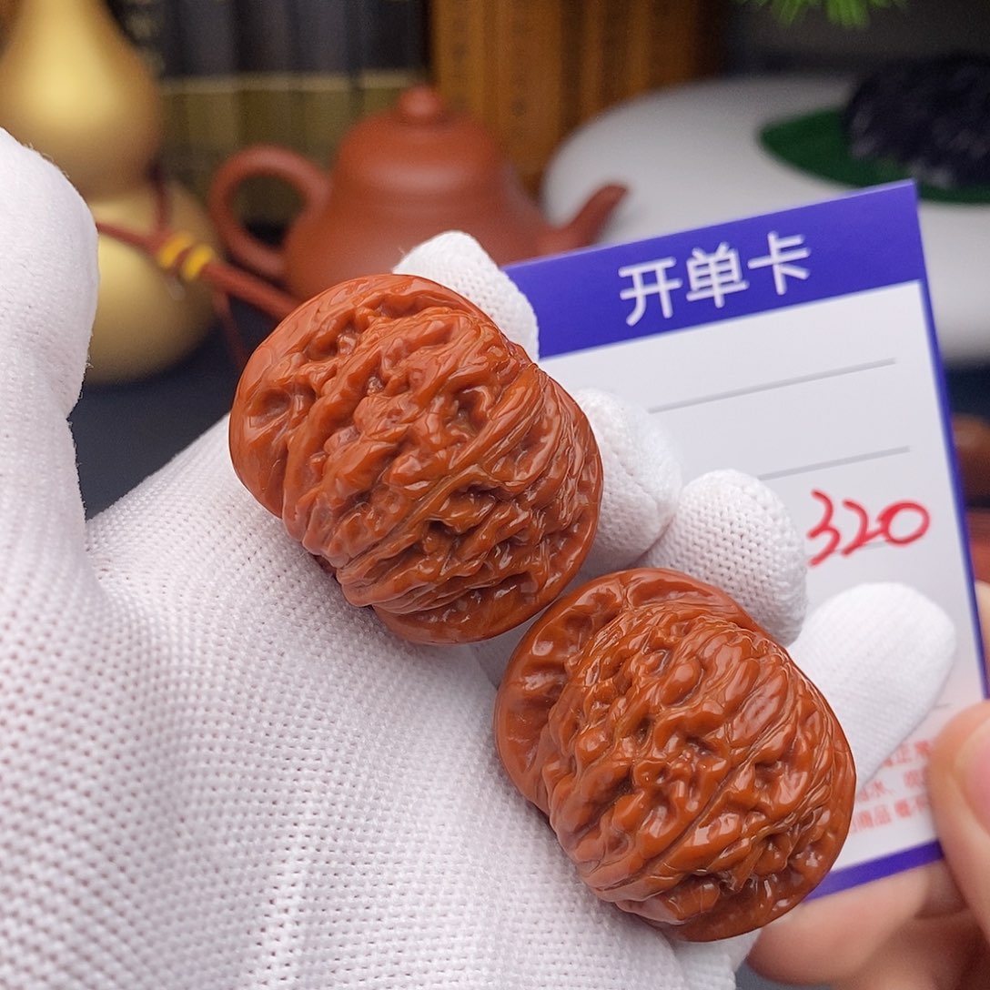 文玩核桃把件38楼子320