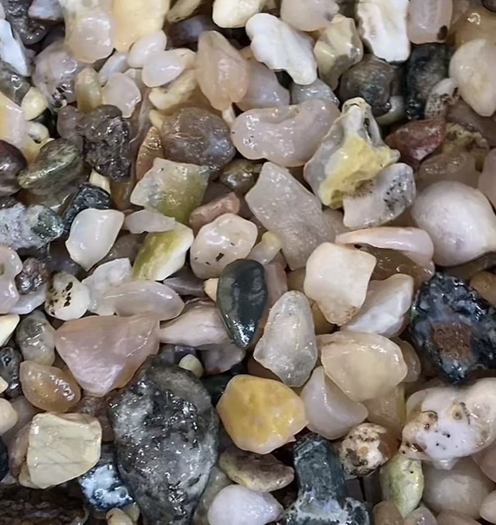 阿拉善戈壁石天然小石头家居观赏奇石摆件