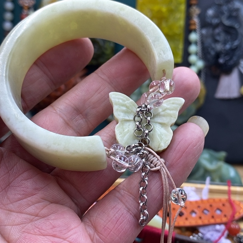 【闪购商品】未镶嵌蛇纹石玉手牌55