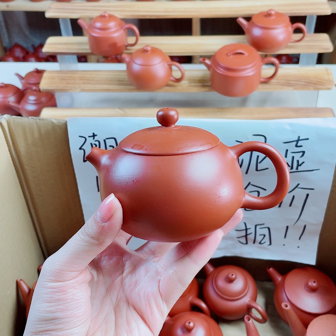 潮州朱泥壶大西施180