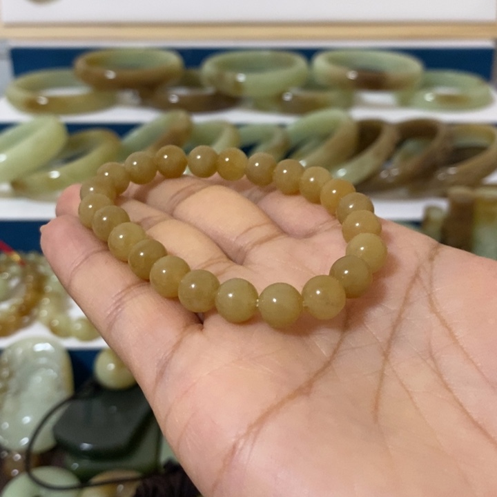 和田玉手链未镶嵌