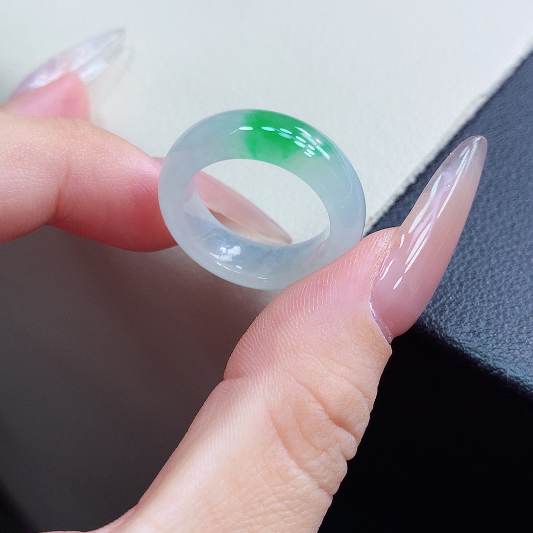 未镶嵌戒圈翡翠12号