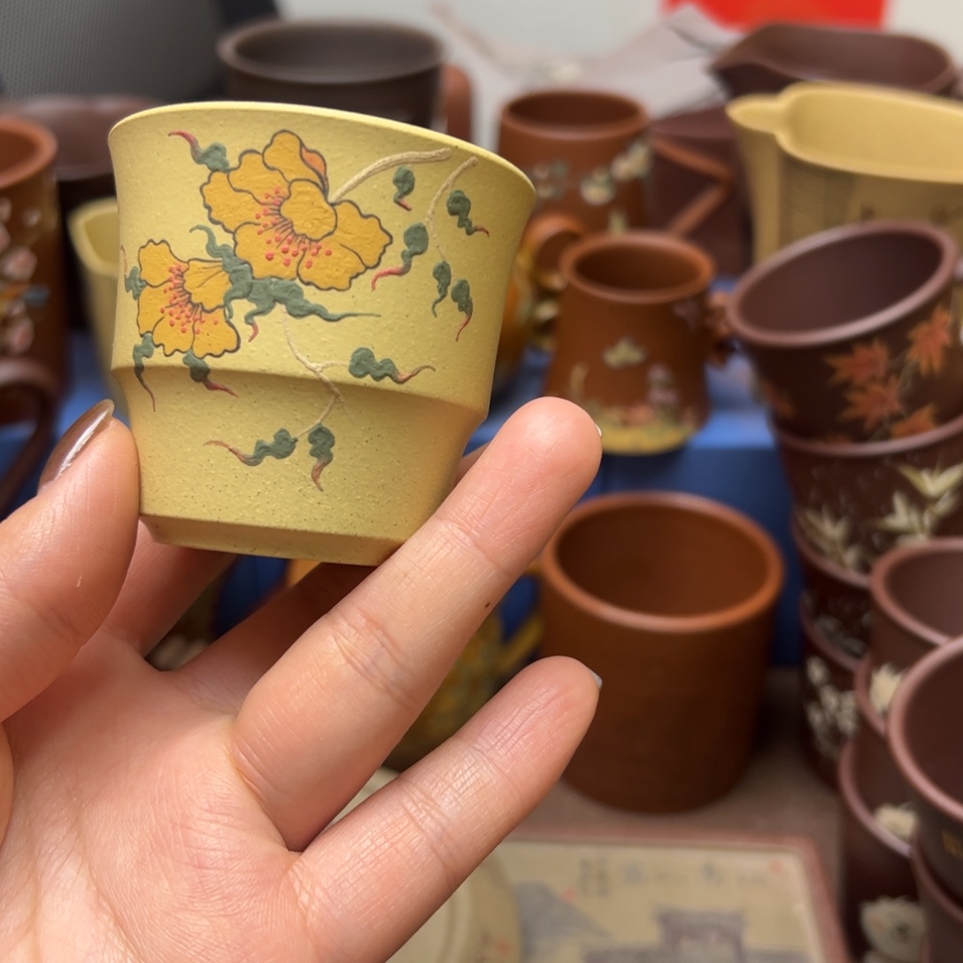 紫砂茶杯紫砂主人杯