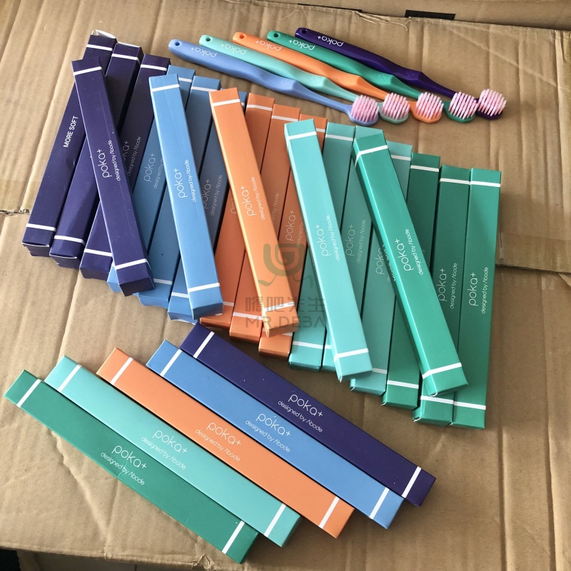 10只！居家日用独立包装软毛牙刷单支装家用旅行用成人牙刷便携式