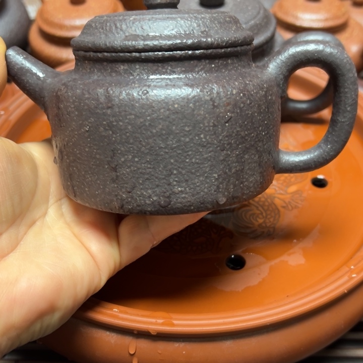 茶壶紫砂前**锦宜兴原矿天青