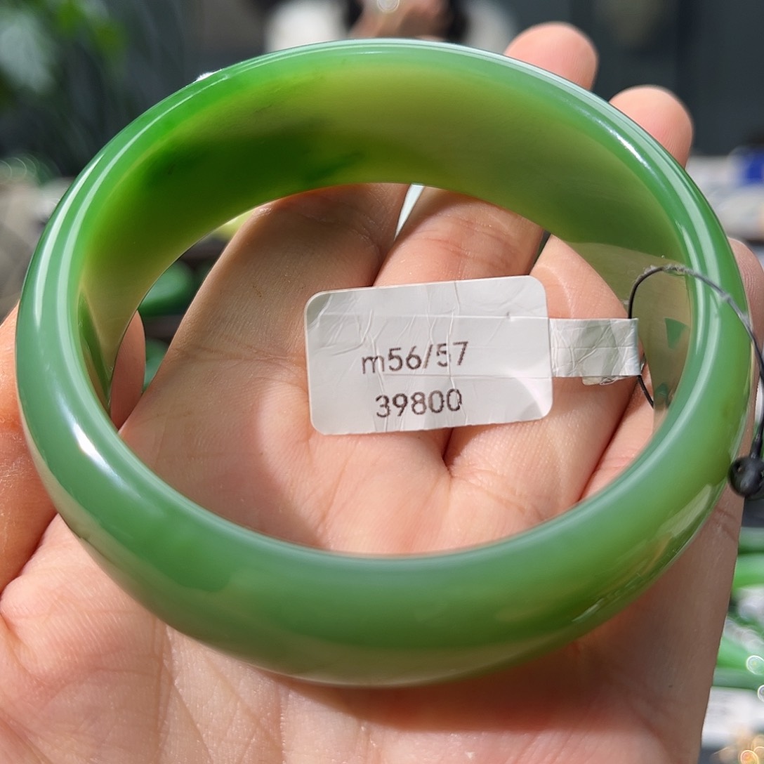 和田玉（碧玉）手镯未镶嵌