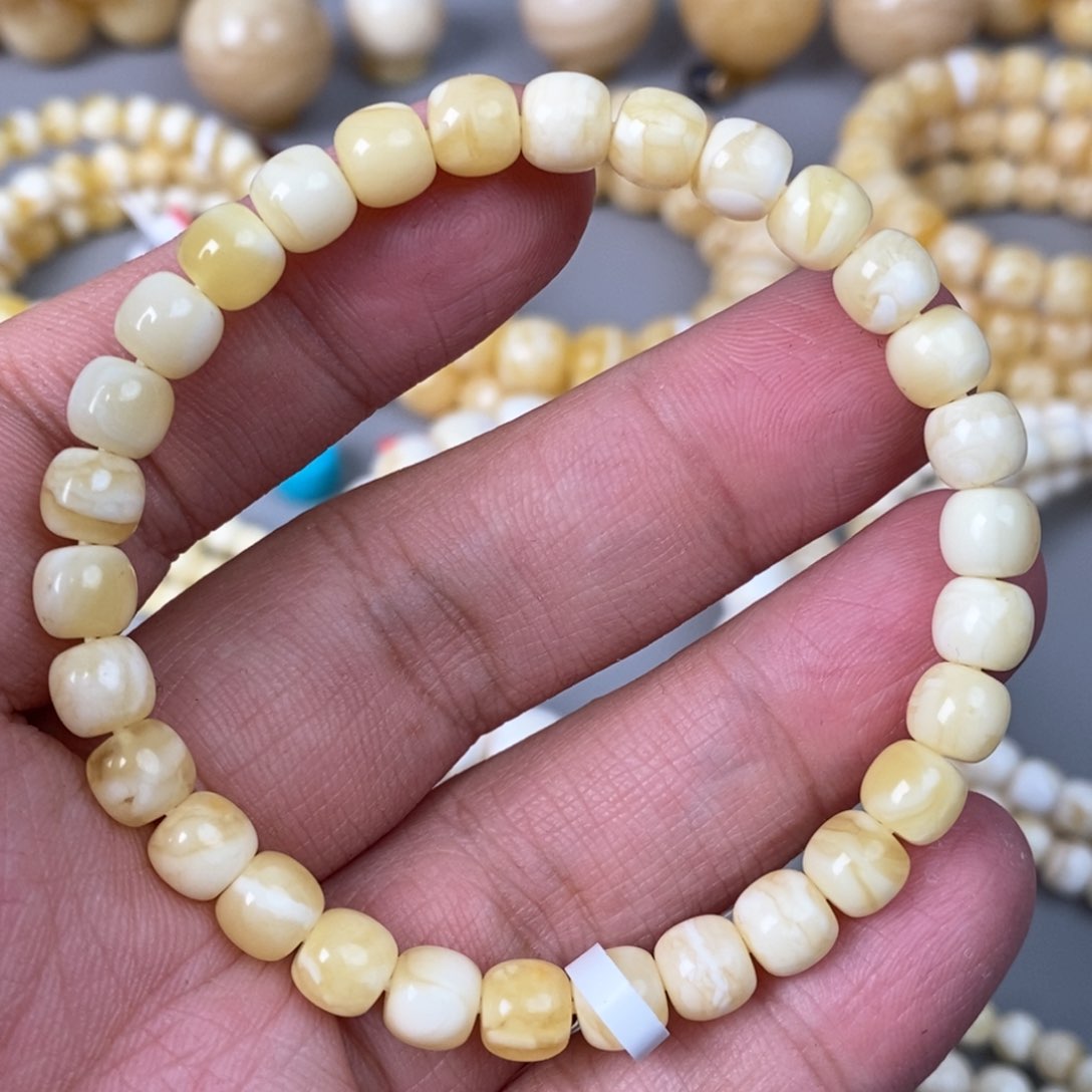 蜜蜡珠宝奇石未镶嵌7mm