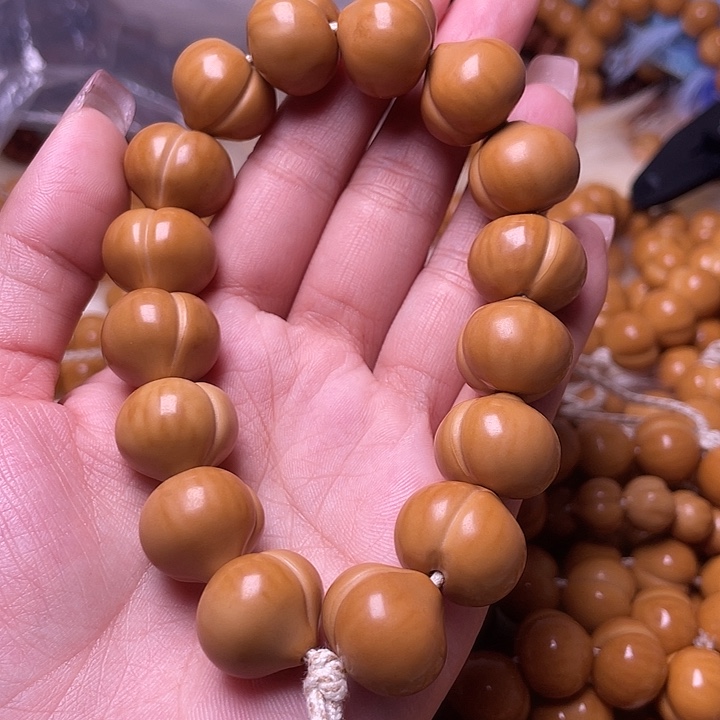 遗***忘猴头核桃手串一物17柯基屁桃手持全品无暇