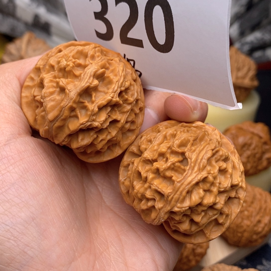 文玩核桃把件620号43苹果