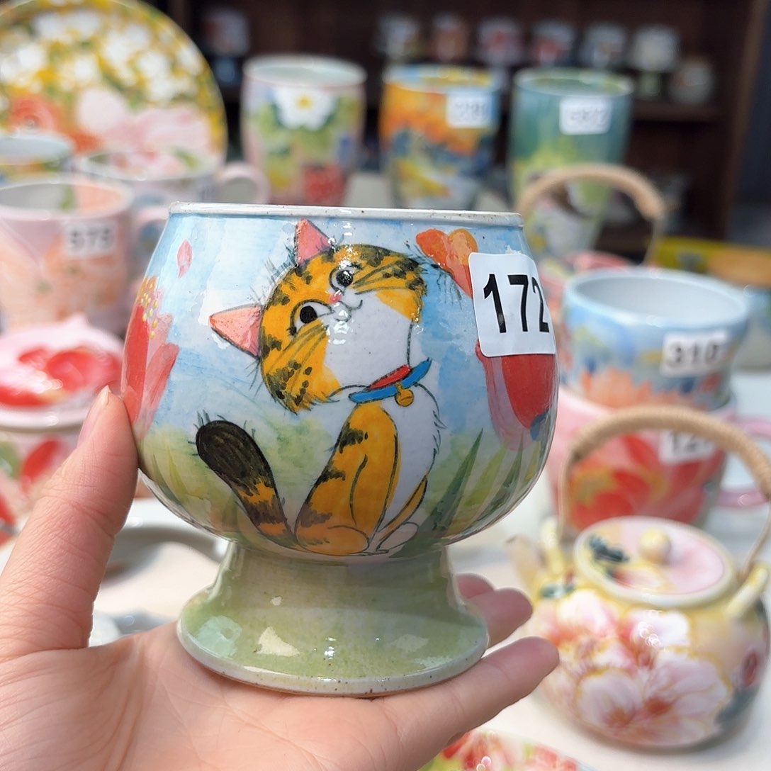 瓷片兔兔好可爱呀打