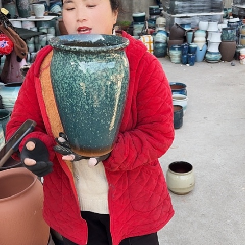 口20高31瑕疵盆子。