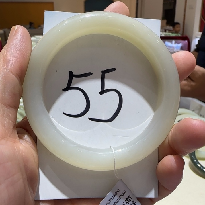 和田玉未镶嵌手镯816