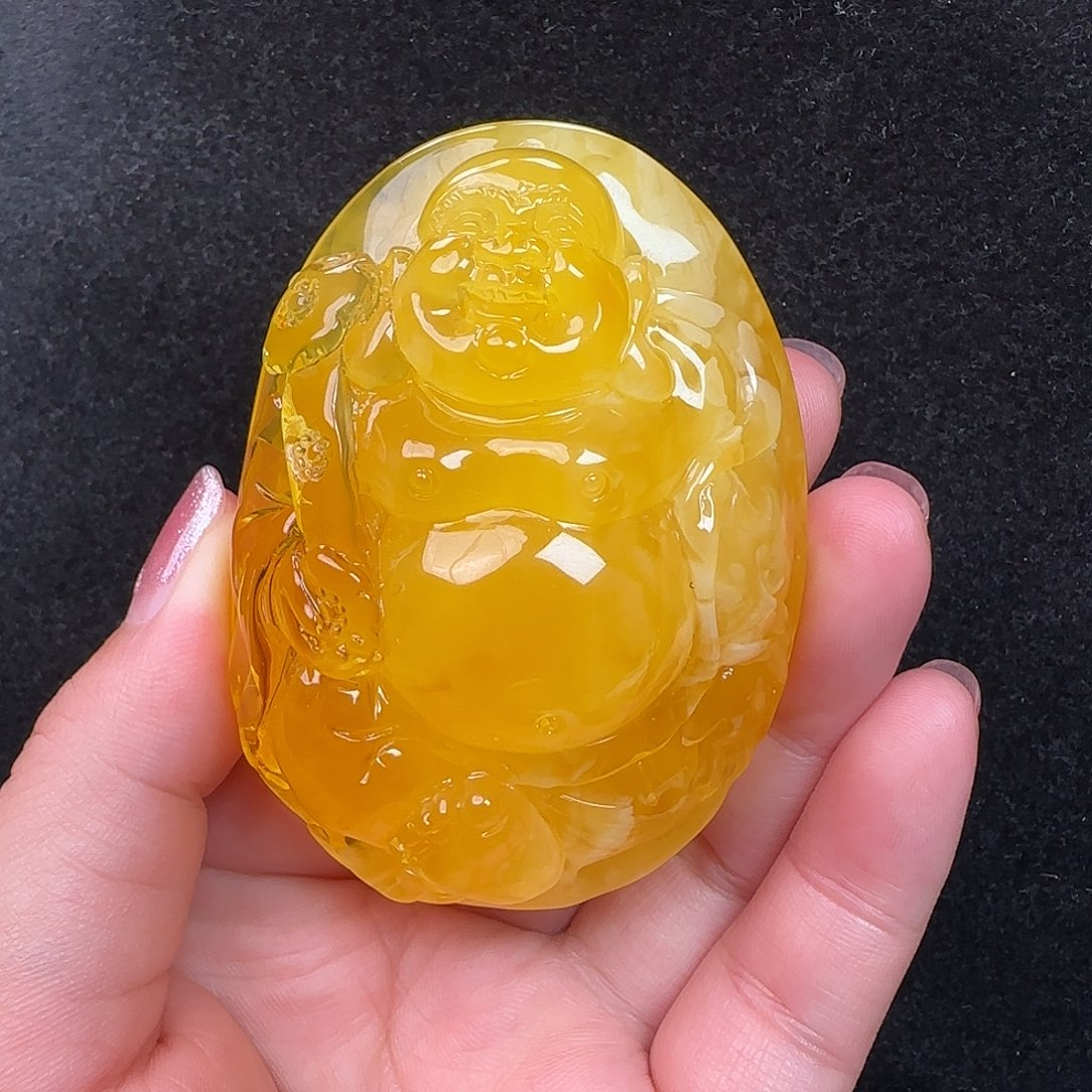 蜜蜡未镶嵌珠宝奇石