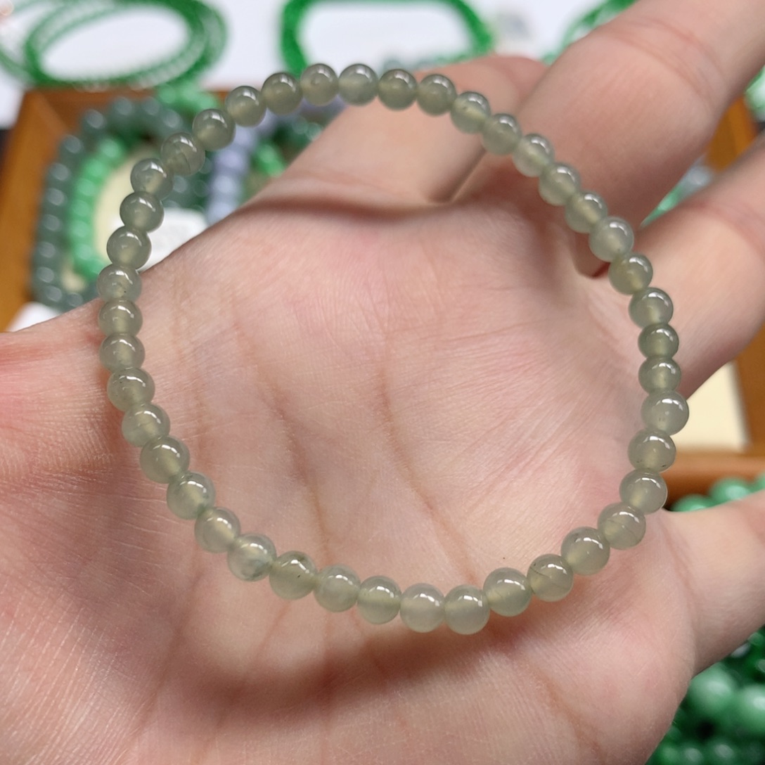 未镶嵌手链翡翠翡翠