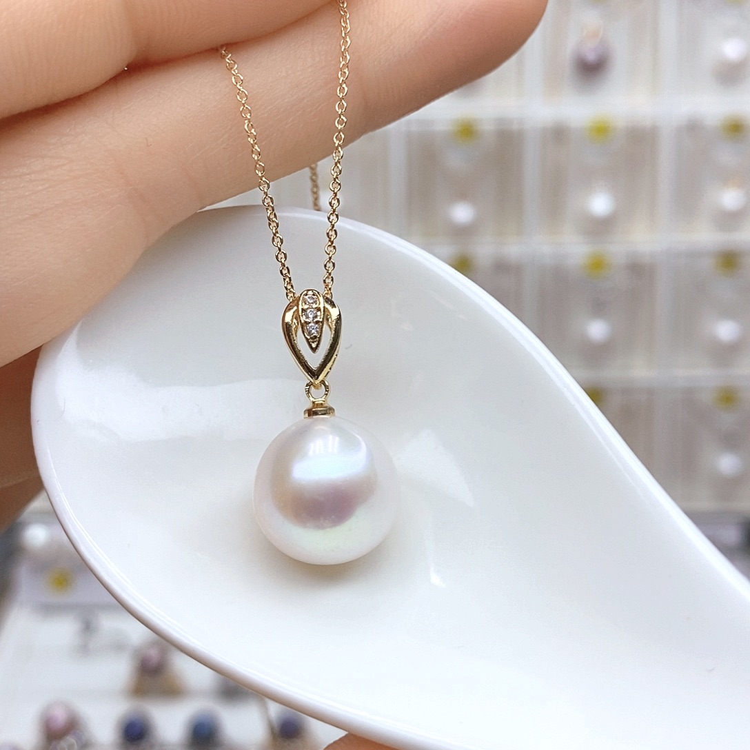 淡水珍珠合金颈饰