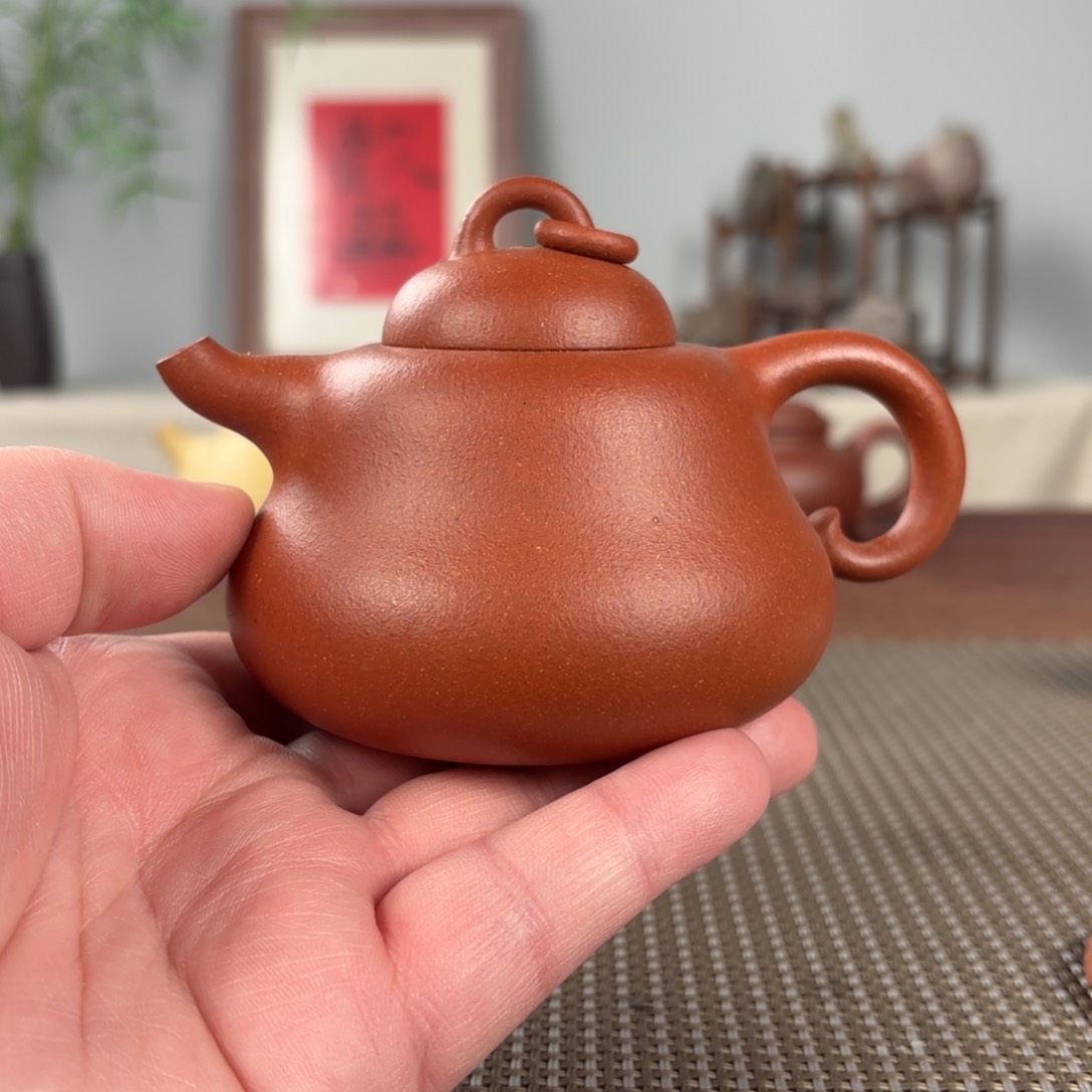 紫砂茶壶黄龙山原矿紫砂壶