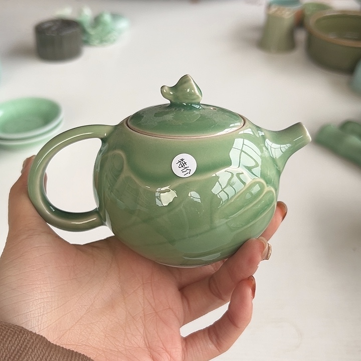 小米茶器龙泉青瓷