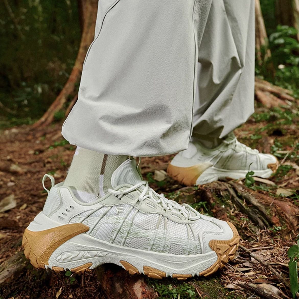 山脉鞋2丨FILA FUSION斐乐户外鞋登山鞋新款徒步运动老爹鞋男女鞋