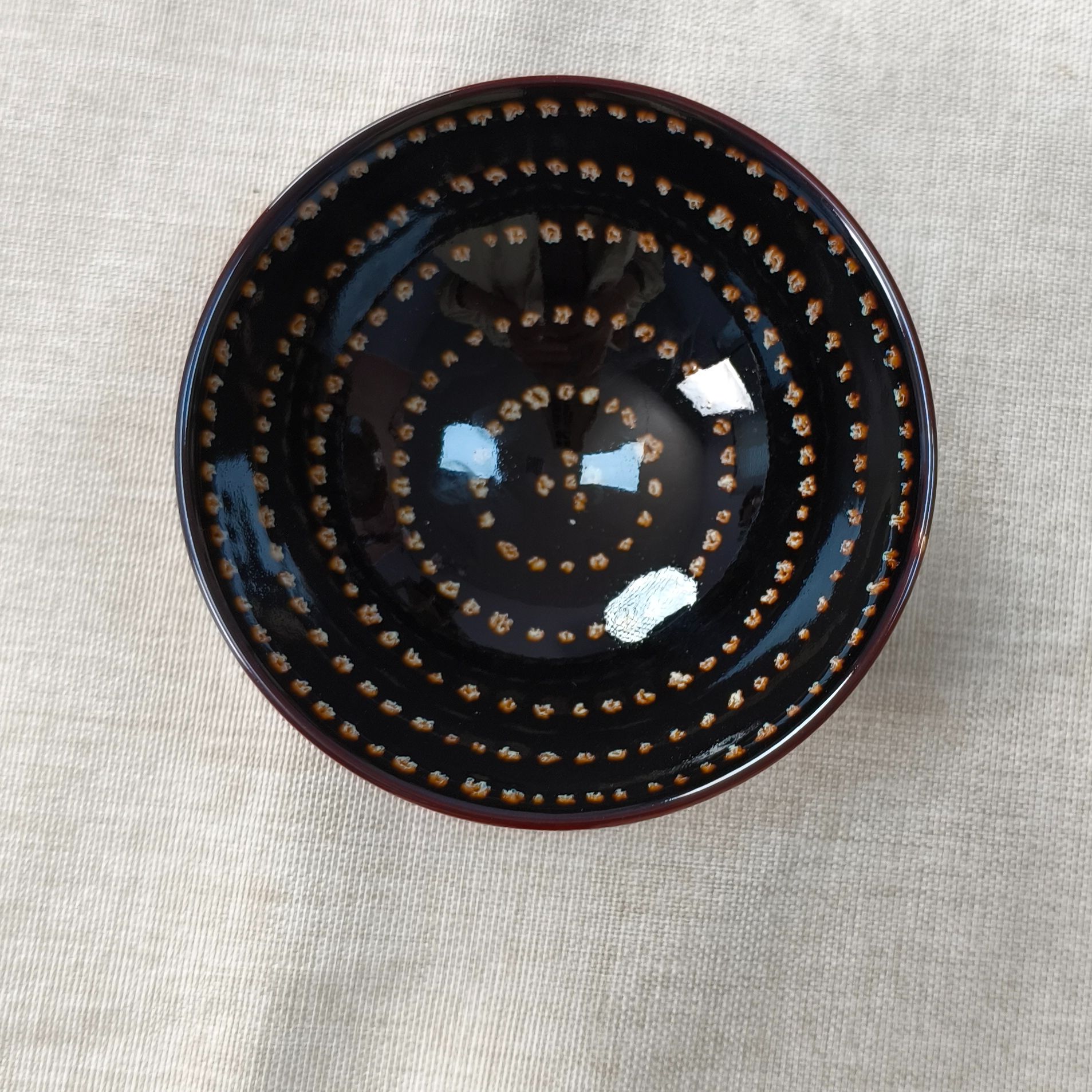 吉州窑满天星盏主人杯陶瓷