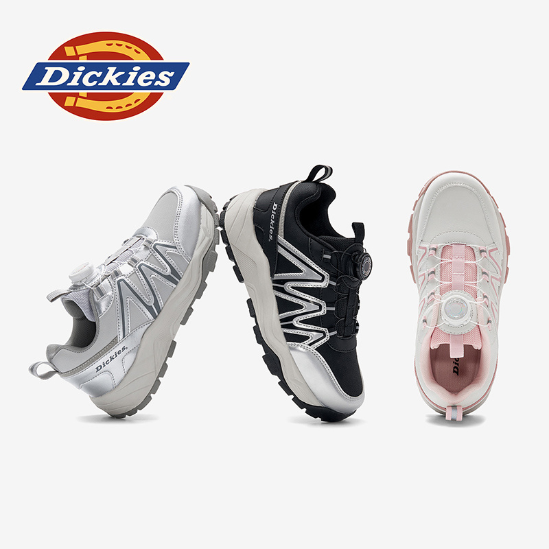 Dickies2025新款秋冬运动鞋轻便透气舒适中大童潮流儿童户外鞋