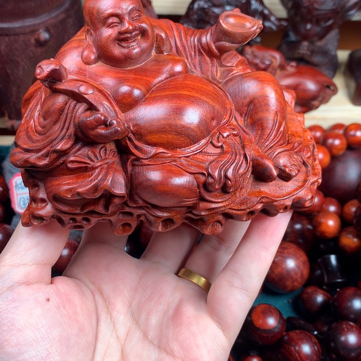 木高品质血檀弥勒