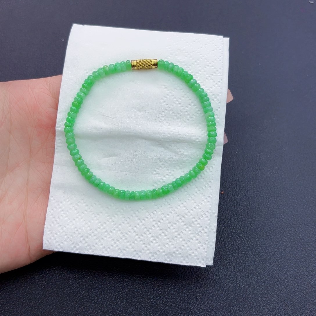 翡翠手串未镶嵌手串