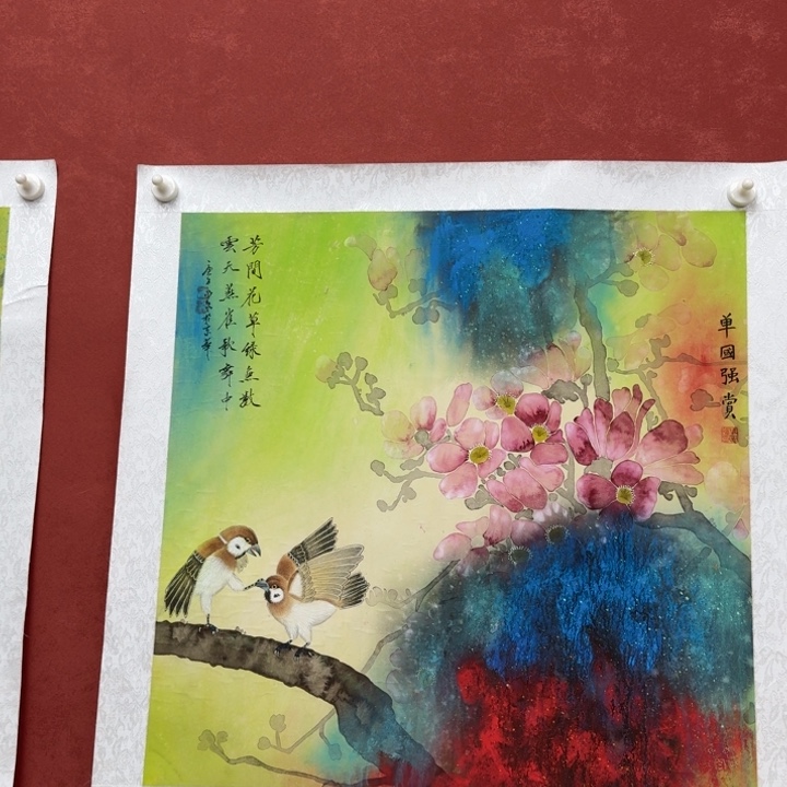 国画书画作品多次参加全国大展 四尺斗方精品