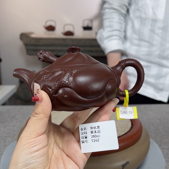 紫砂茶壶紫砂刻绘