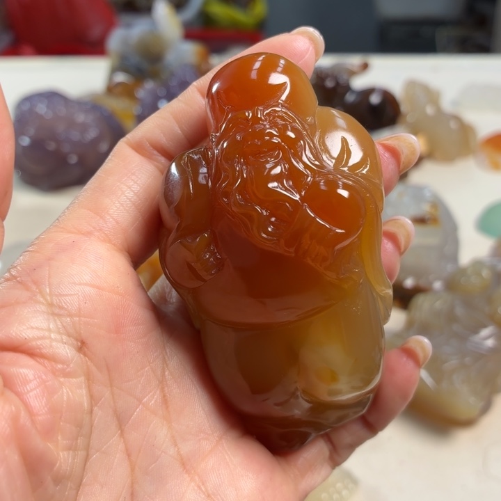 玛瑙/玉髓未镶嵌吊坠(不含链)