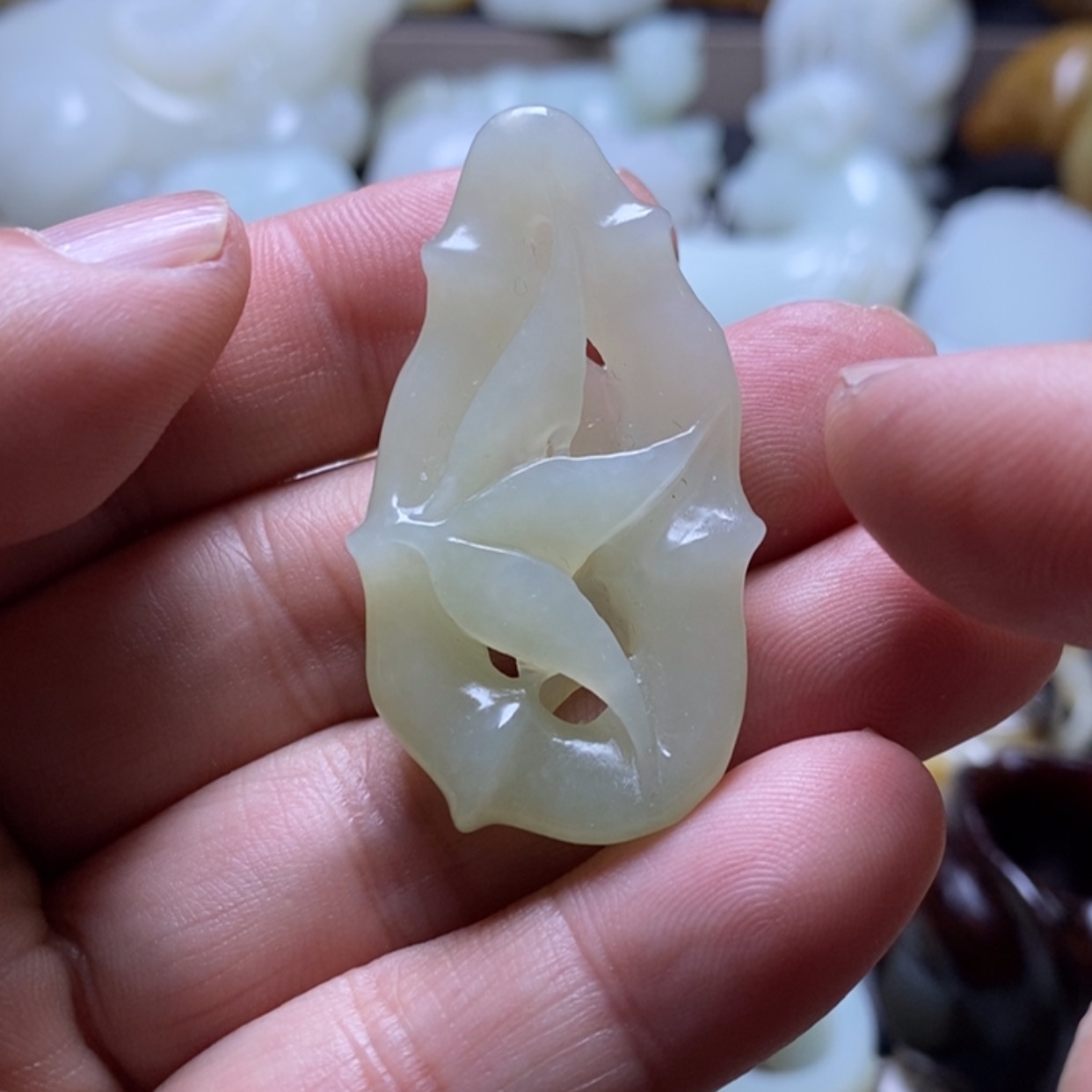 【闪购商品】和田玉（糖玉）颈饰未镶嵌