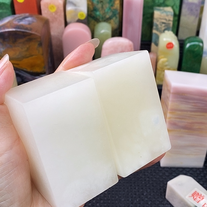 用***1青田石印石西班牙石头