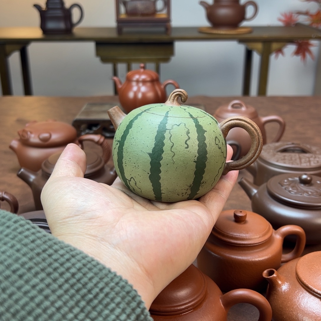 茶壶紫砂西瓜11228