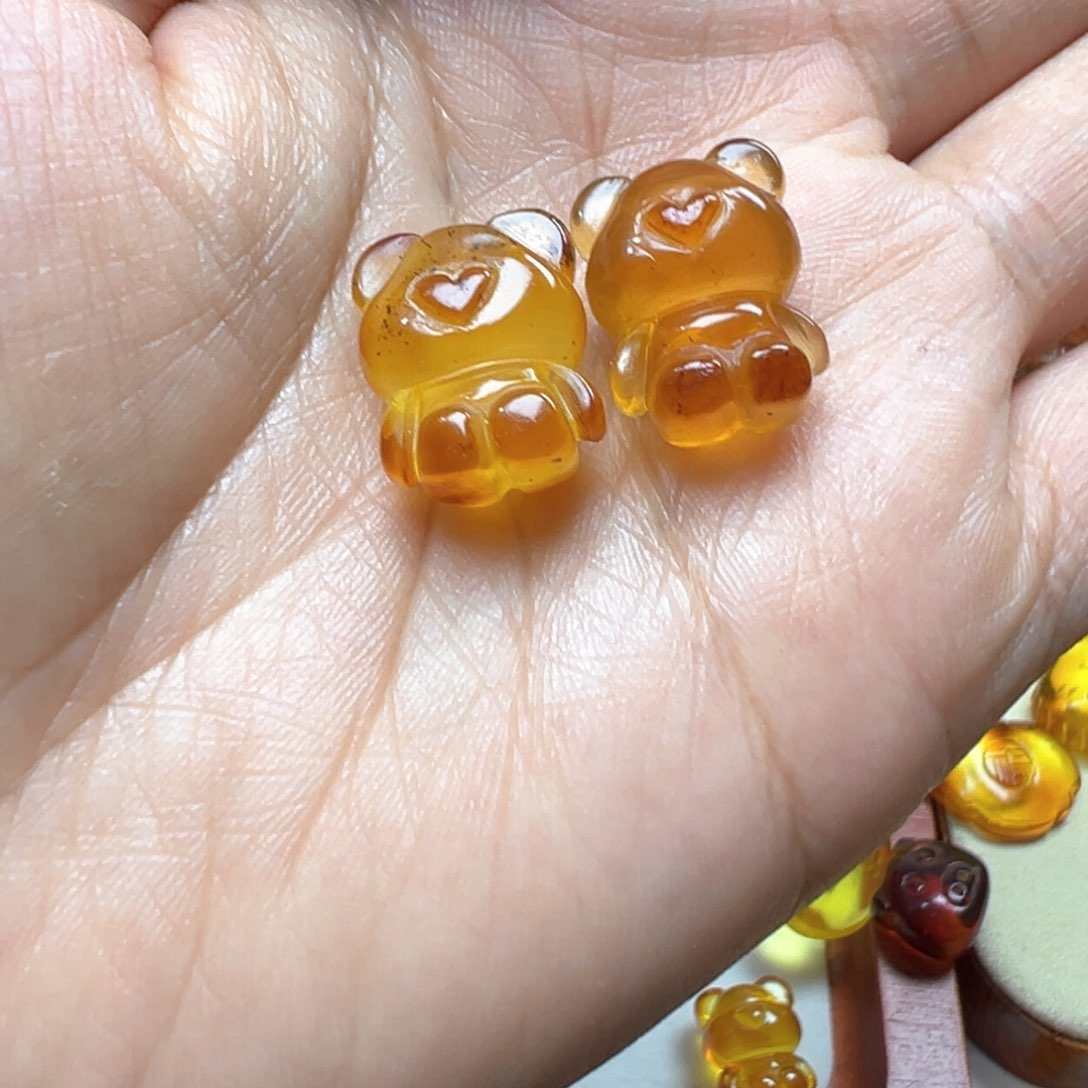 琥珀吊坠(不含链)未镶嵌