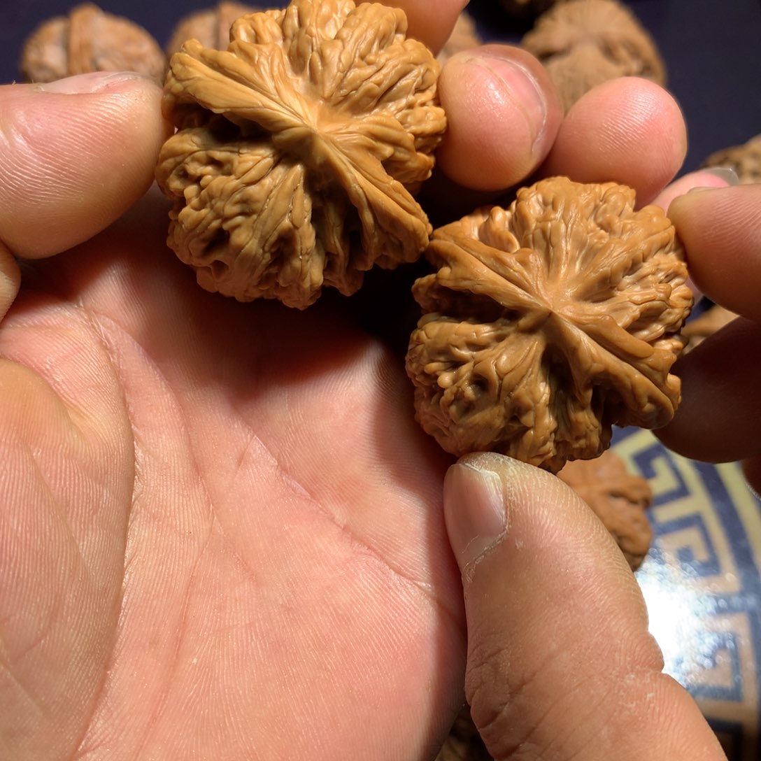 把件文玩核桃红锦鲤43