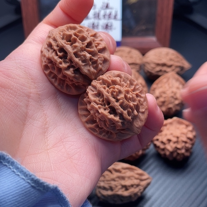 核桃手串/手链秦闷瑕疵34尺寸