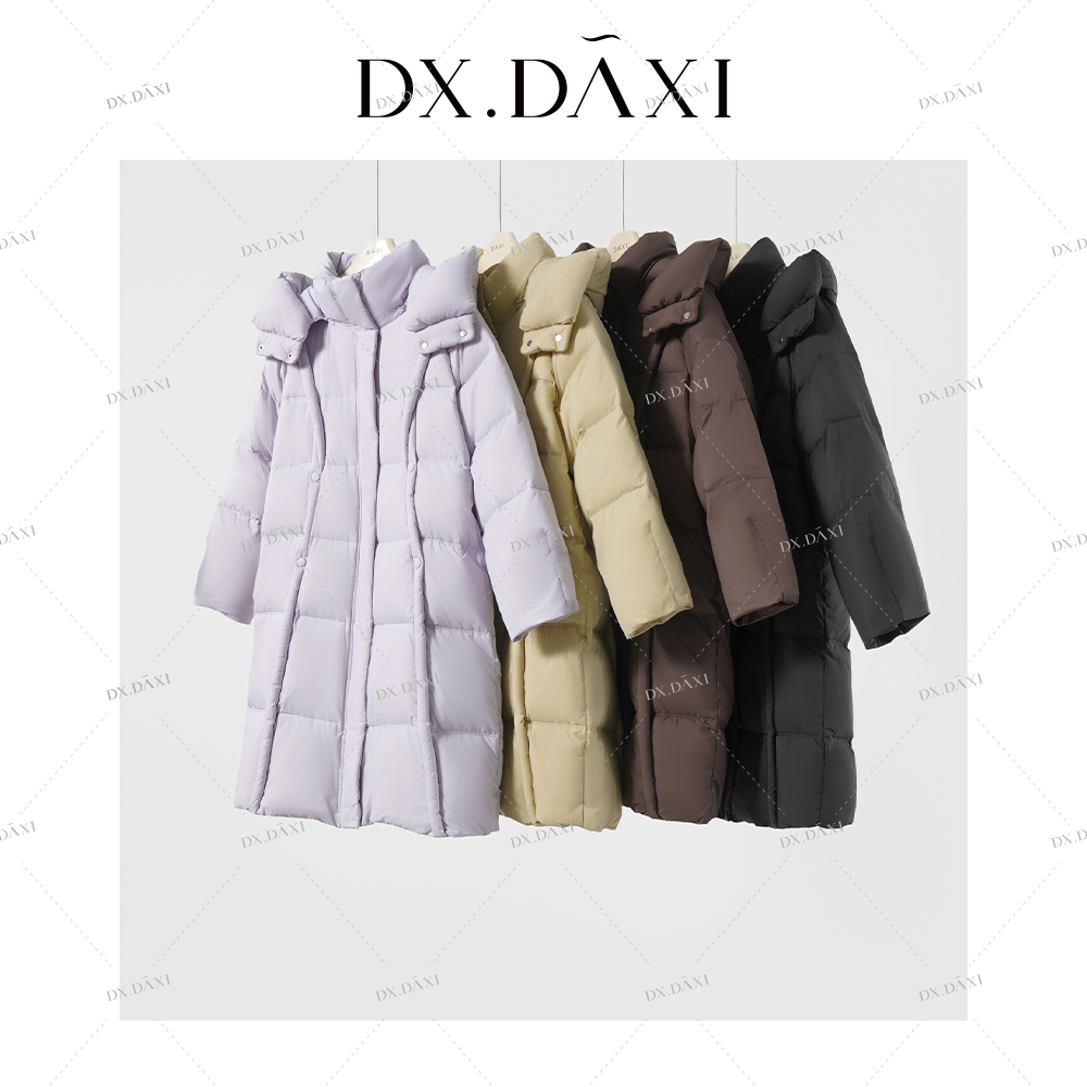 DX.DAXI【北欧暖芙]2025新款时尚羽绒服E011